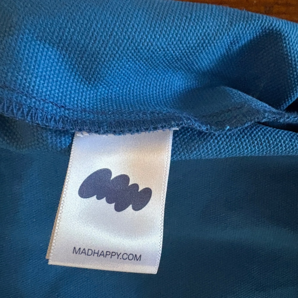 NWT Madhappy Pantry Large Blue Tote Bag 100% Cotton - Picture 8 of 10